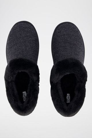 Chaussons fourrés Oslo - Noir
