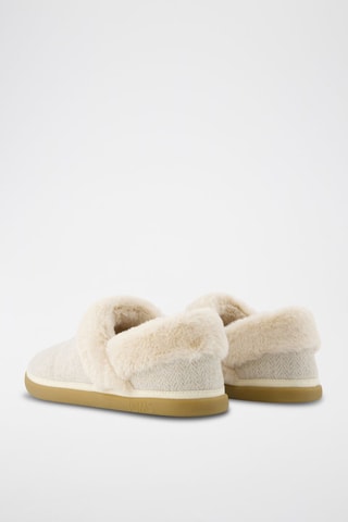 Chaussons fourrés Oslo - Beige