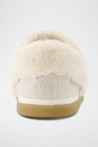 Chaussons fourrés Oslo - Beige