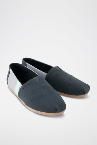 Espadrilles Alpargata Classic - Ciel et vert clair