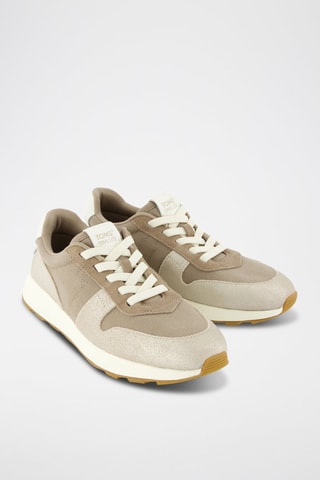 Baskets en cuir Trvl Lite Retro - Gris clair