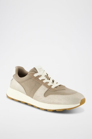 Baskets en cuir Trvl Lite Retro - Gris clair