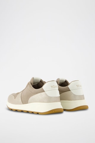 Baskets en cuir Trvl Lite Retro - Gris clair