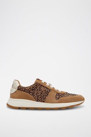 Baskets en cuir Trvl Lite Retro - Marron