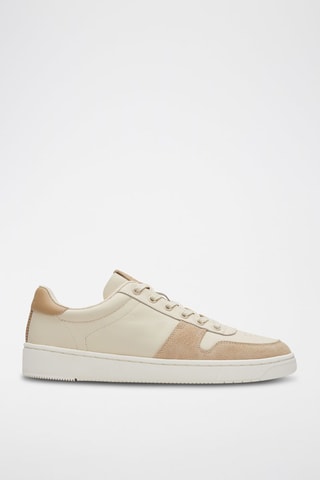 Baskets en cuir Trvl Lite Court - Beige