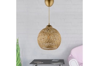 Candeeiro suspenso - Dourado