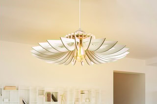 Candeeiro suspenso 160-T - Branco