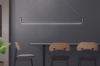 Suspension LED Tadpole - Noir - 60 W