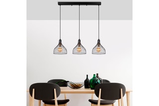 Suspension Cafu - Noir - 3 x 40 W 