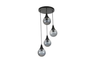 Candeeiro suspenso - Preto - 40 W
