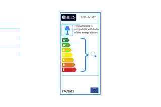 Candeeiro suspenso em madeira Erebos - Natural - 5 x 40 W
