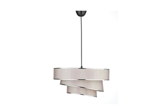 Candeeiro suspenso KS - Creme - 40 W