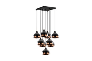 Suspension -  Noir - 9 x 40 W