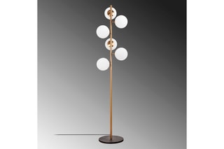 Lampadaire Fazli - Doré - 6 x 40 W - 163 cm