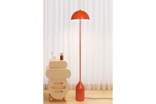 Lampadaire Mushroom - Orange - 60 W - 160 cm