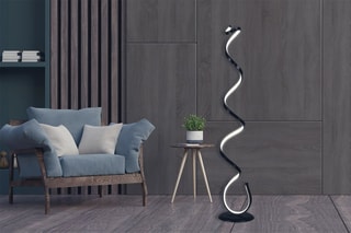 Lampadaire LED Cobra - Noir - 8-10 W - 125 cm