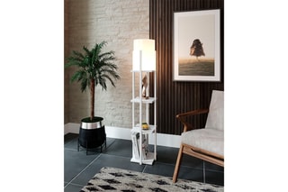 Lampadaire Nora SMK - Blanc - 60 W - 135 cm
