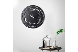 Relógio 50 x 50 cm - Preto -