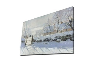 Tableau "La Pie" Claude Monet - 70 x 100 cm - Reproduction
