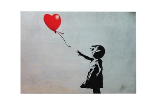Tableau "La petite fille au ballon" - Banksy - 70 x 100 cm - Reproduction