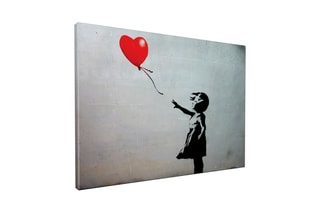 Tableau "La petite fille au ballon" - Banksy - 70 x 100 cm - Reproduction