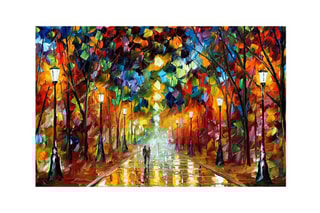 Quadro "Farewell to Anger" Leonid Afremov - 45 x 70 cm - Reprodução