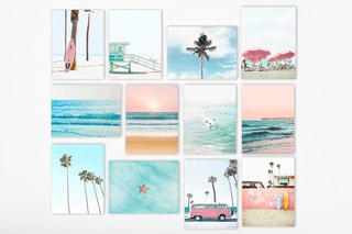 12 pinturas decorativas emolduradas em MDF Camille - 20 x 15 cm
