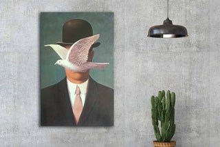 Quadro "L'Homme au chapeau melon" René Magritte
