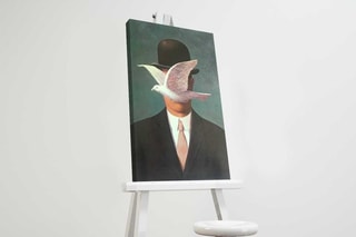 Quadro "L'Homme au chapeau melon" René Magritte