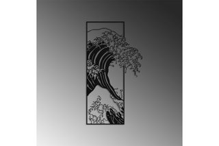 Decoração de parede - 34 x 62 cm -