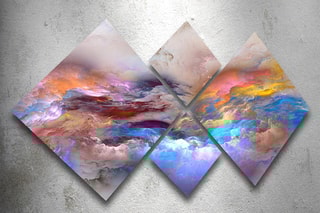 Quadríptico - 60 x 115 cm