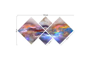 Quadríptico - 60 x 115 cm