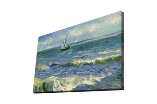Tableau "Paysage marin aux Saintes-Maries" - 70 x 100 cm
