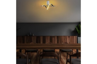 Candeeiro de teto LED Likma - Prateado - 11 W