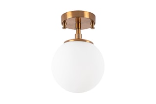 Candeeiro de teto - Dourado e amarelo - 15 W