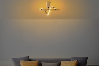 Candeeiro de teto LED Likma Dourado