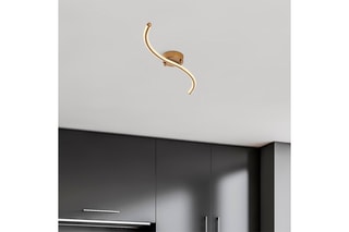 Candeeiro de teto Yilan Dourado -