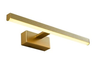 Aplique de parede LED - Dourado