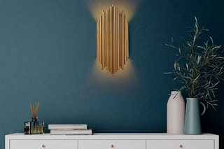 Aplique de parede Kara - Dourado - 40 W