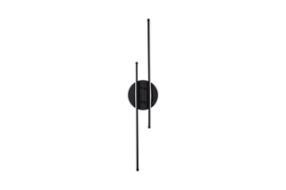 Aplique de parede Umut - Preto - 16 W