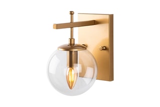 Aplique de parede Zahar - Dourado - 40 W