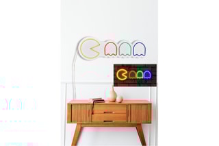 Néon de parede fluorescente PacMan - Multicor - 8-10 W
