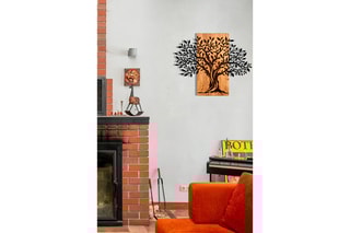 Decoração de parede Sögüt - 72 x 58 cm - Natural