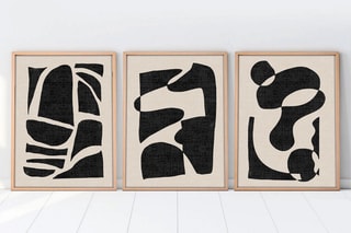 3 quadros em MDF Sabine3 - 50 x 70 cm