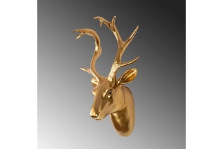 Decoração de parede - 26 x 38 cm - Dourado