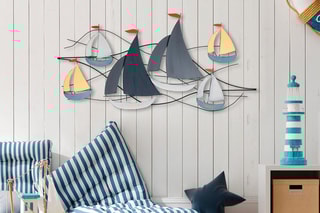 Décoration murale - Multicolore - 123 x 60 cm