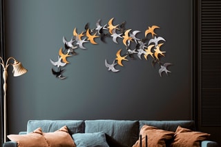 Décoration murale - Multicolore - 137 x 62 cm