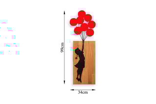 Decoração de parede "Fille aux ballons volants" - Banksy