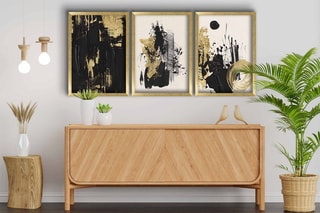 3 quadros 38 x 53 cm