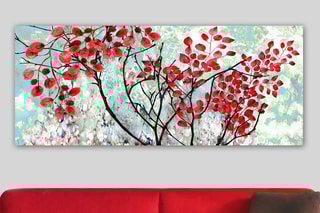 Tableau en bois - 50 x 120 cm